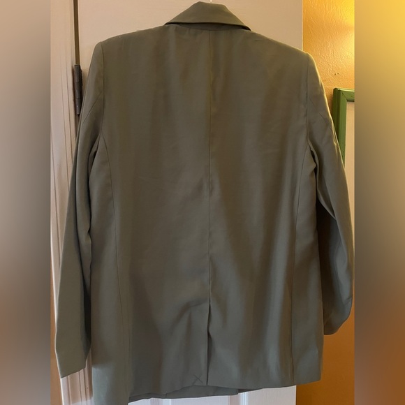 NWT: A New Day/Target Double-Breasted Blazer in Olive - Picture 3 of 3